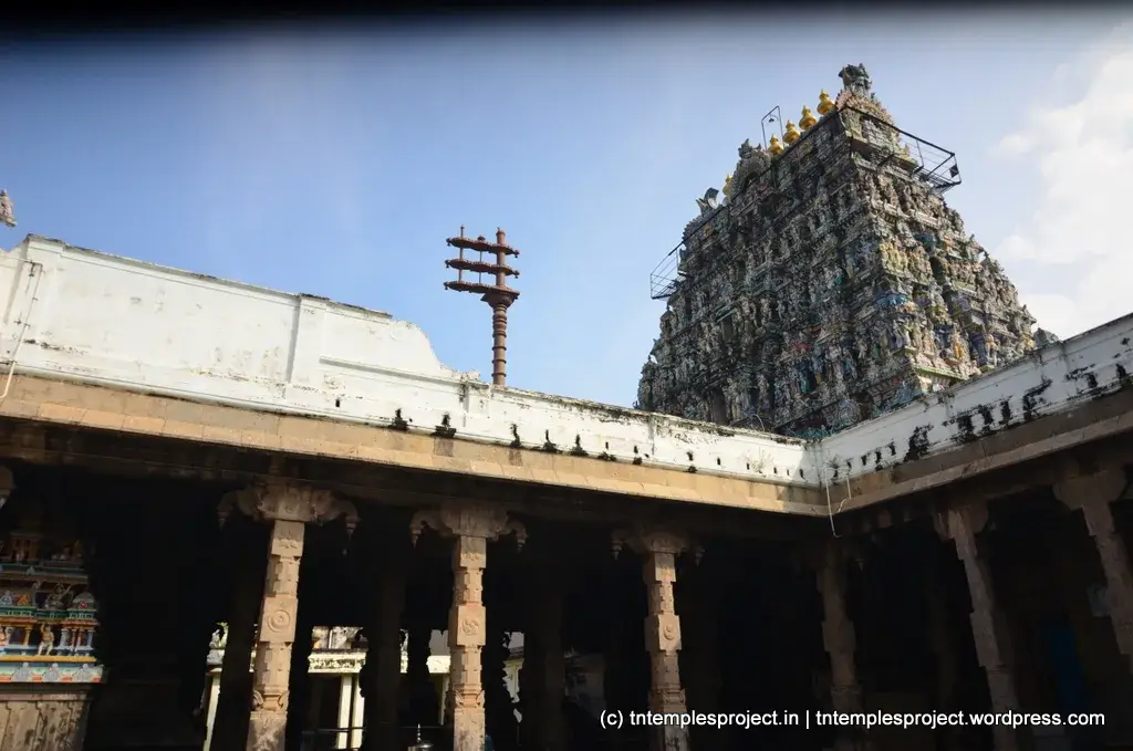 Temple surroundings in Cuddalore