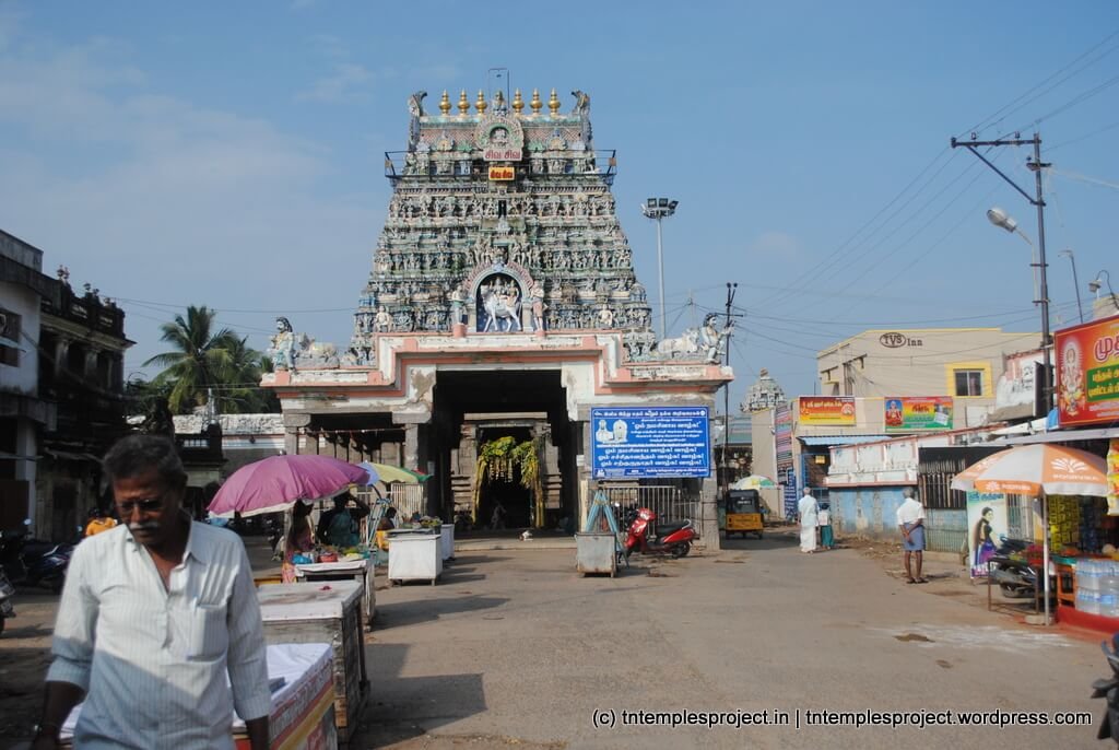 Temple surroundings in Cuddalore